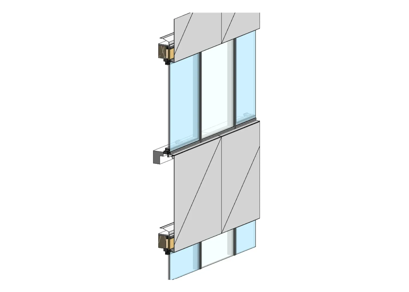 MODELLAZIONE BIM COSTRUTTIVA FACCIATE CONTINUE 2 1