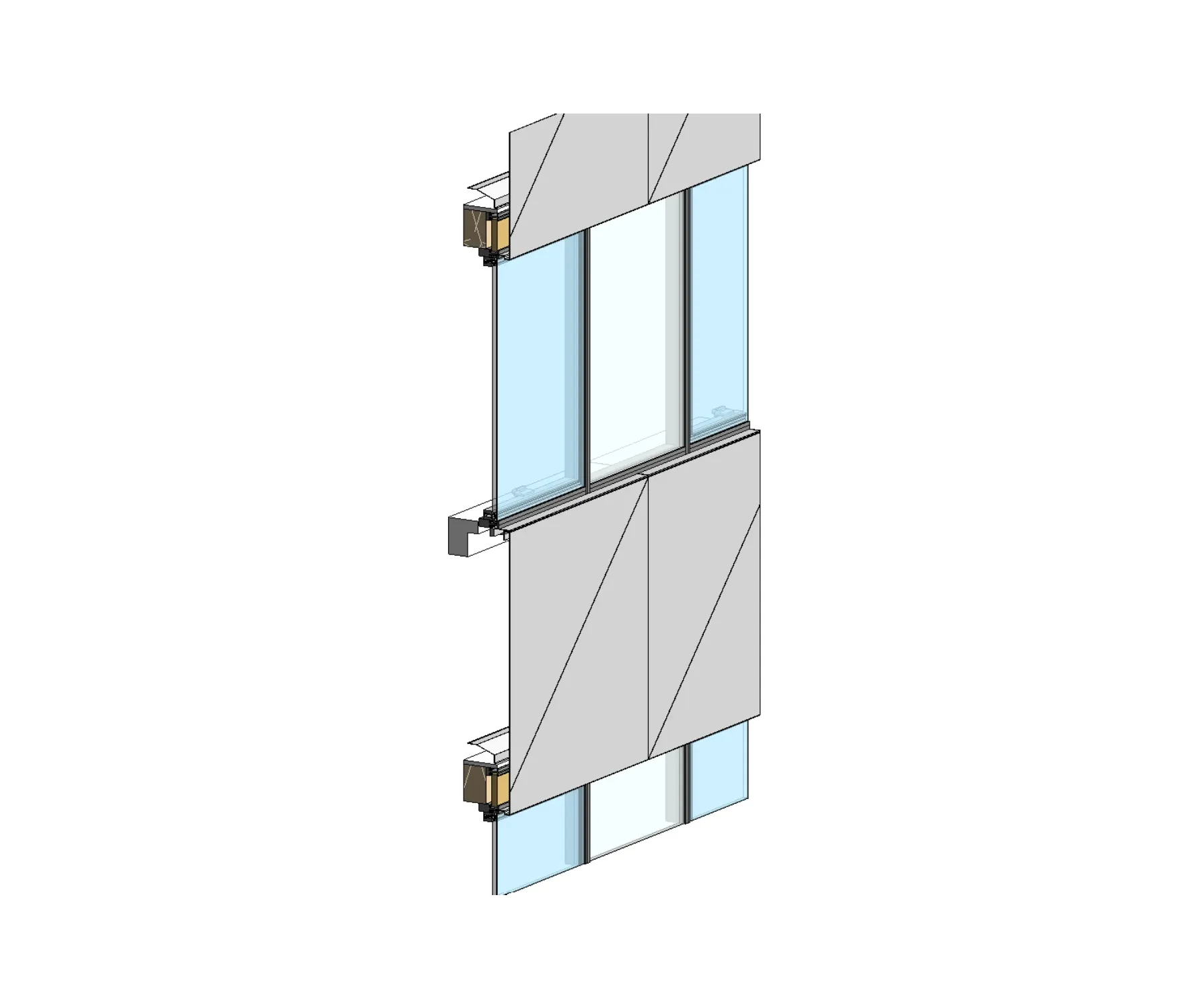 MODELLAZIONE BIM COSTRUTTIVA FACCIATE CONTINUE 2 1